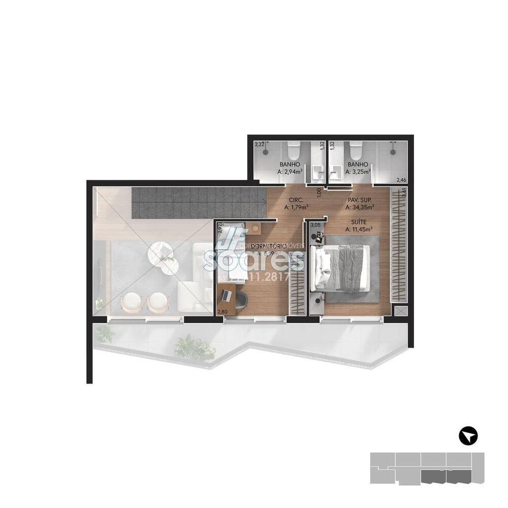 Casa de Condomínio à venda com 2 quartos, 122m² - Foto 31