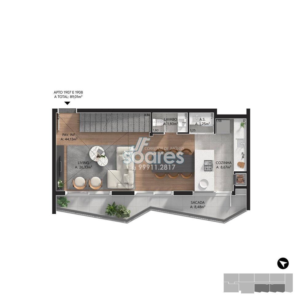 Casa de Condomínio à venda com 2 quartos, 122m² - Foto 30