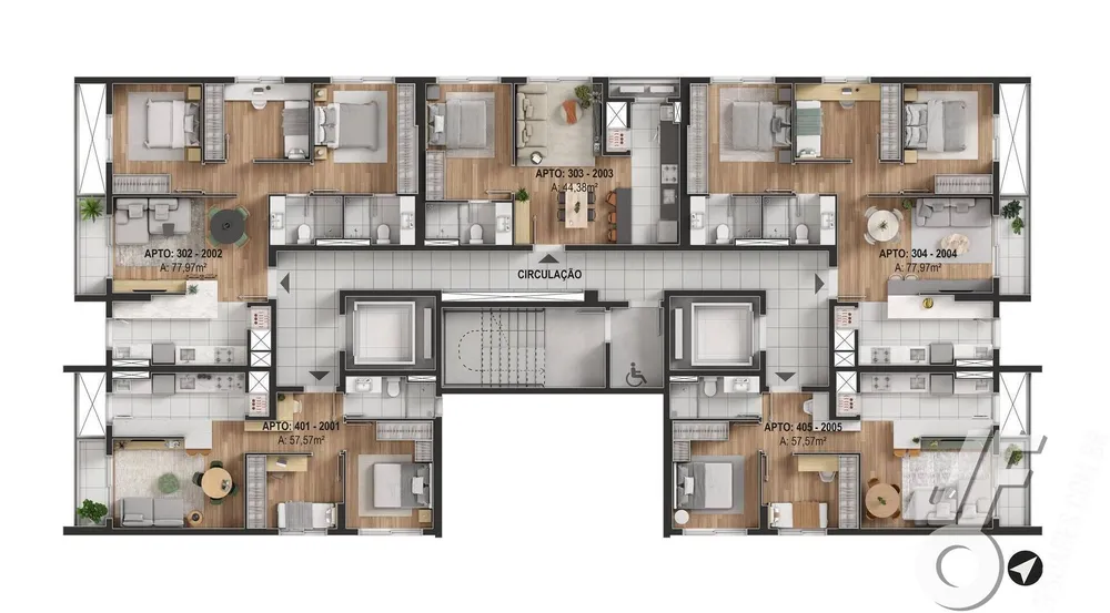 Apartamento, 2 quartos, 66 m² - Foto 4