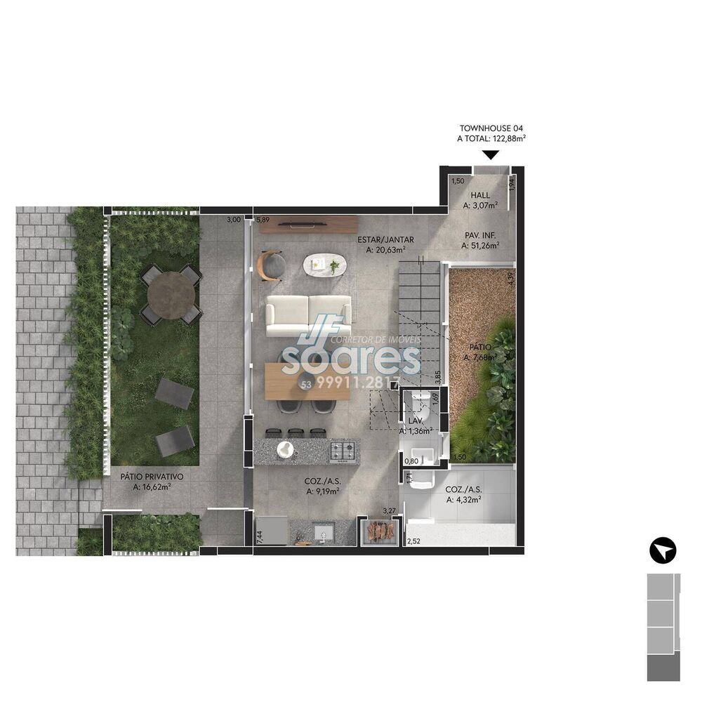 Apartamento à venda com 2 quartos, 91m² - Foto 33