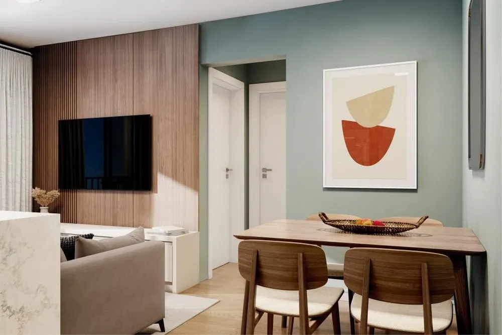 Apartamento, 2 quartos, 46 m² - Foto 2