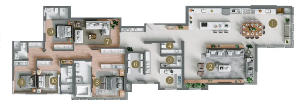 Apartamento, 4 quartos, 237 m² - Foto 11