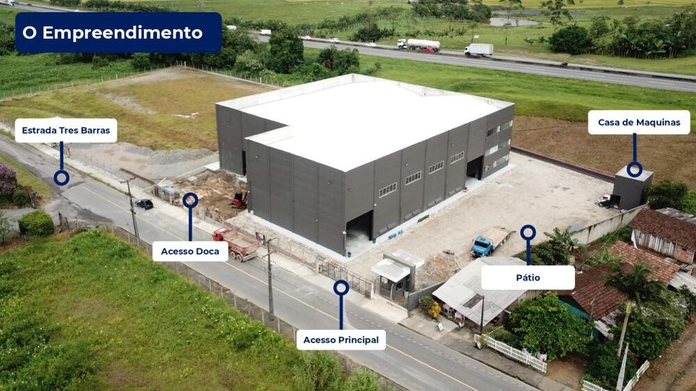 Depósito-Galpão-Armazém para alugar, 1800m² - Foto 2