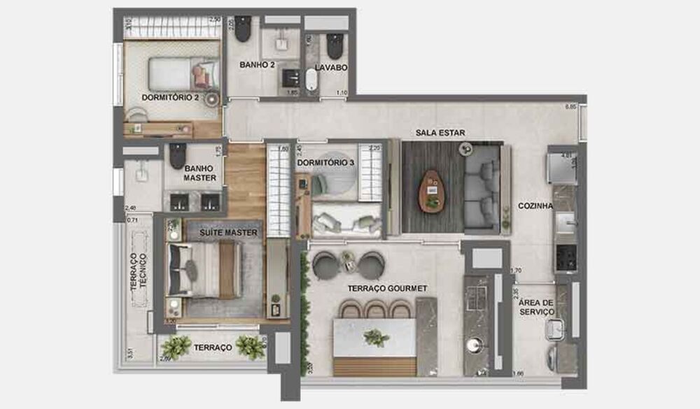 Apartamento, 1 quarto, 29 m² - Foto 30