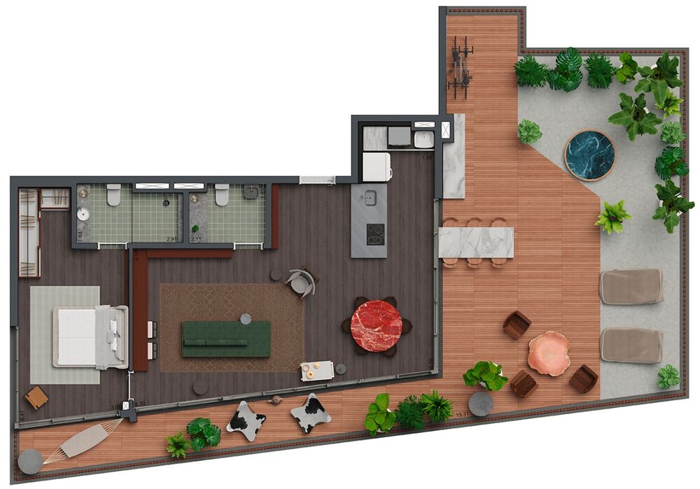 Apartamento, 2 quartos, 90 m² - Foto 20