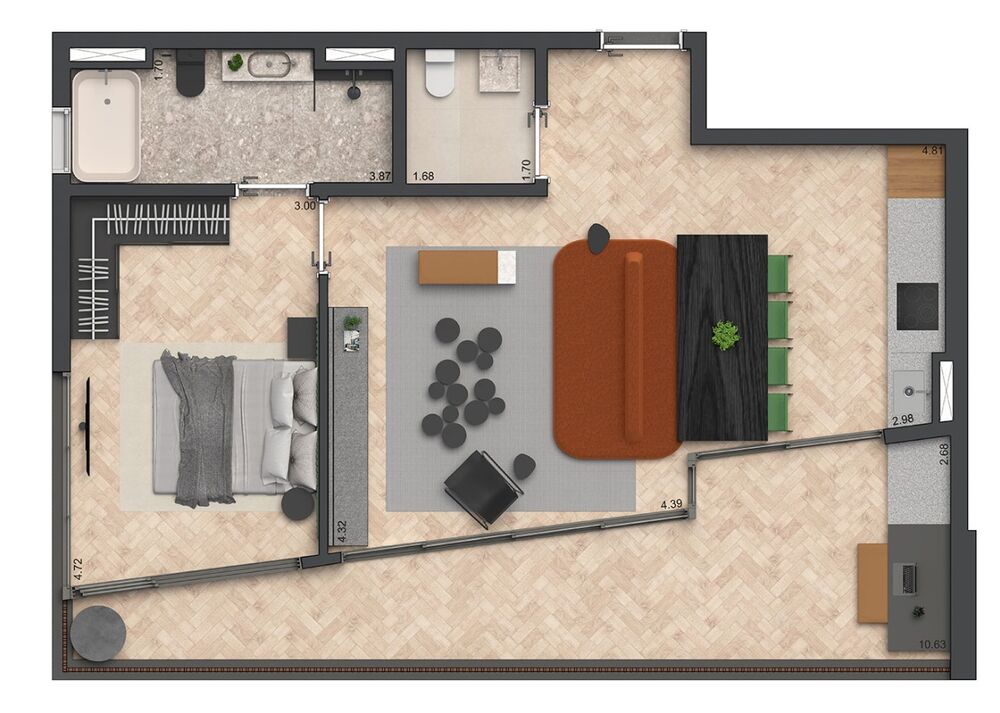 Apartamento, 2 quartos, 90 m² - Foto 15