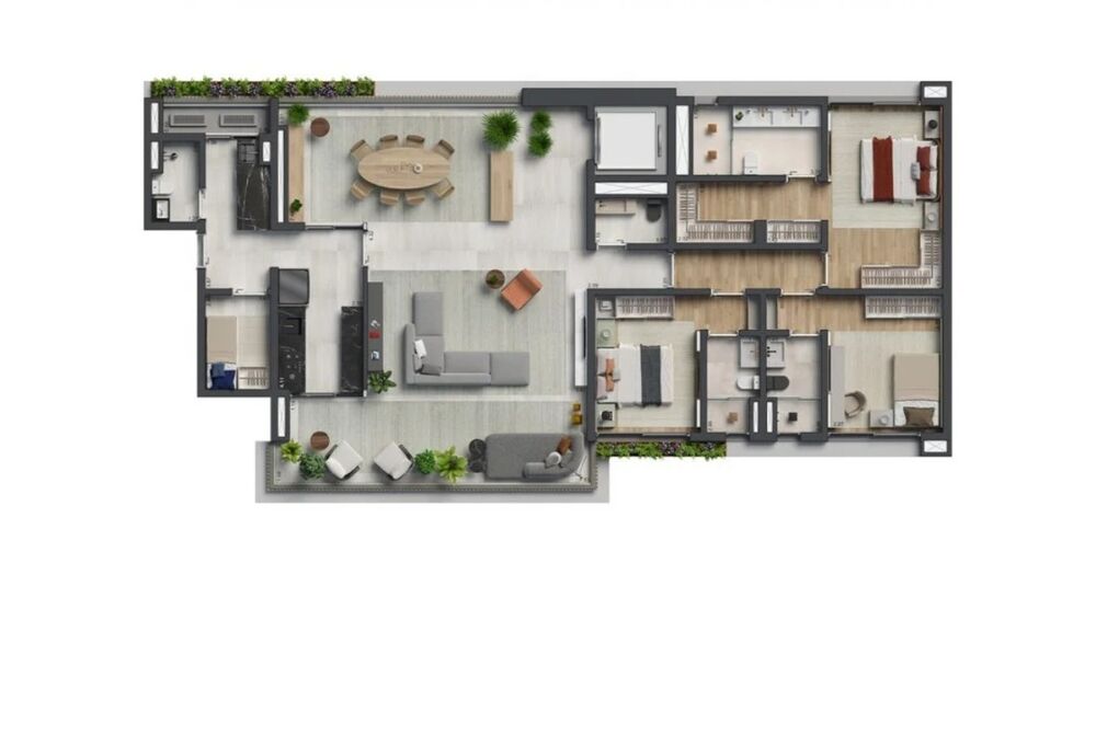 Apartamento, 4 quartos, 198 m² - Foto 14