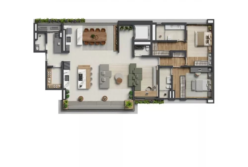 Apartamento, 4 quartos, 198 m² - Foto 10