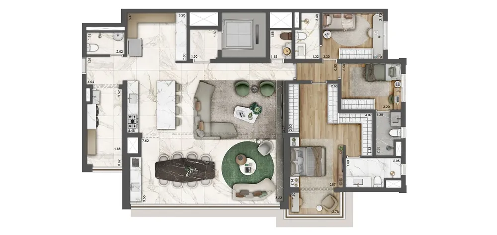 Apartamento, 3 quartos, 142 m² - Foto 13
