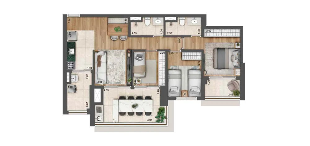Apartamento, 3 quartos, 142 m² - Foto 16