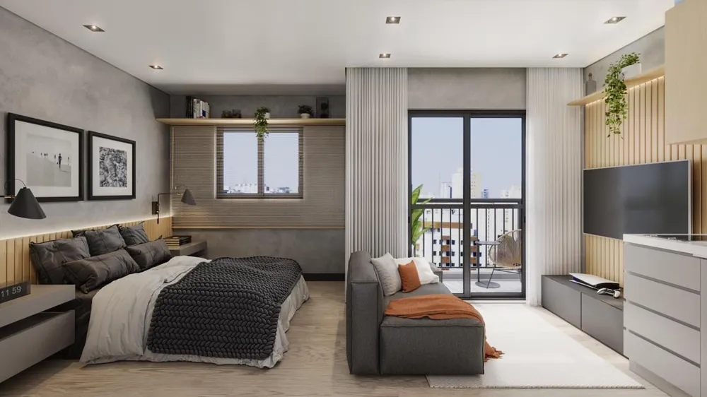 Apartamento, 1 quarto, 24 m² - Foto 9
