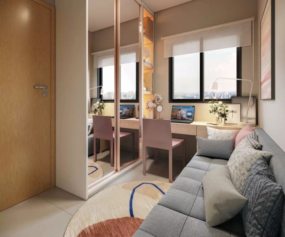 Apartamento, 1 quarto, 33 m² - Foto 3