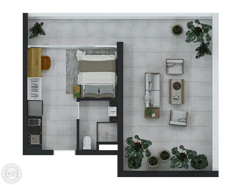 Apartamento, 1 quarto, 23 m² - Foto 7