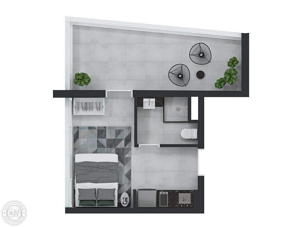 Apartamento, 1 quarto, 23 m² - Foto 5