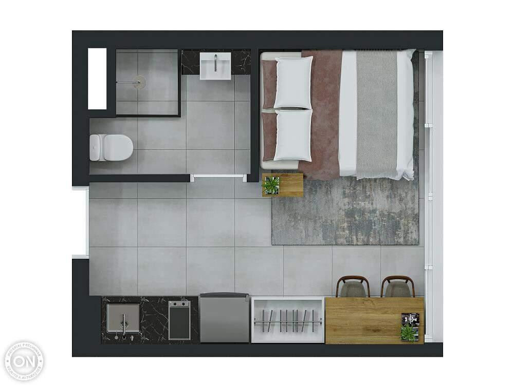 Apartamento, 1 quarto, 23 m² - Foto 10