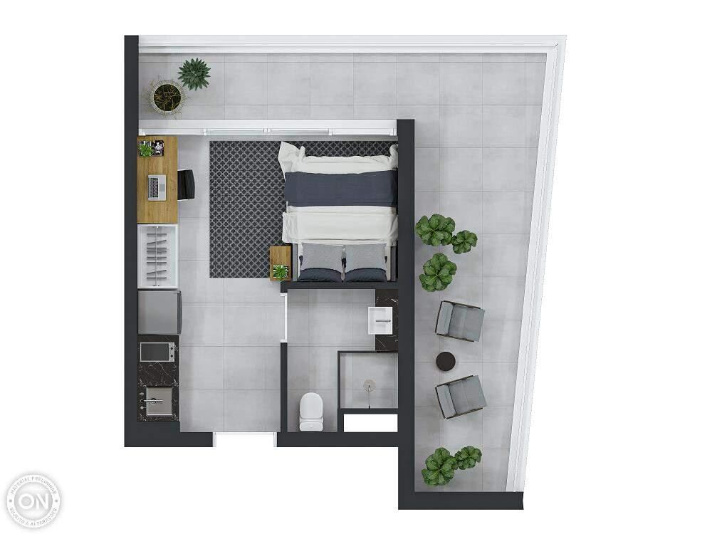 Apartamento, 1 quarto, 23 m² - Foto 13