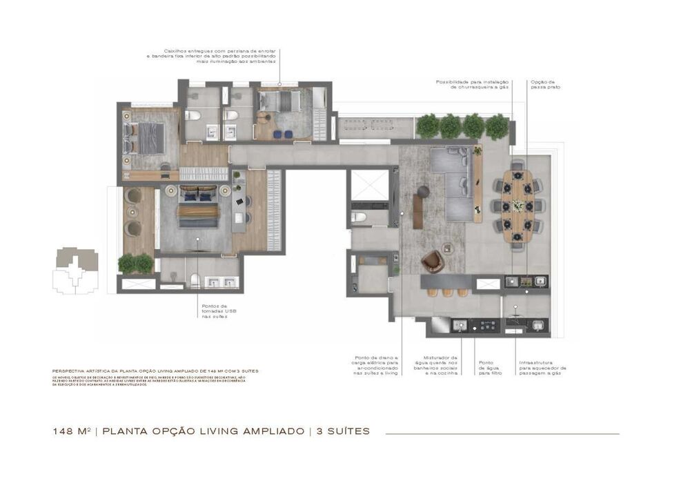 Apartamento, 2 quartos, 87 m² - Foto 4