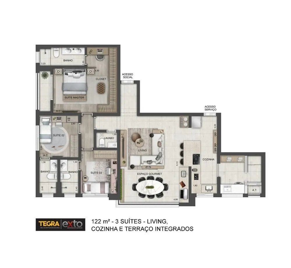 Apartamento, 1 quarto, 36 m² - Foto 15
