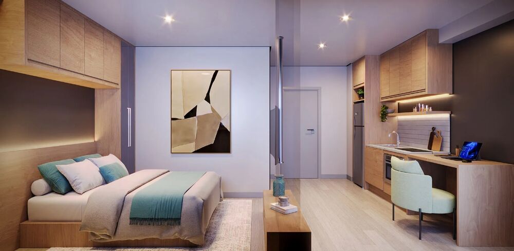 Apartamento, 1 quarto, 31 m² - Foto 2