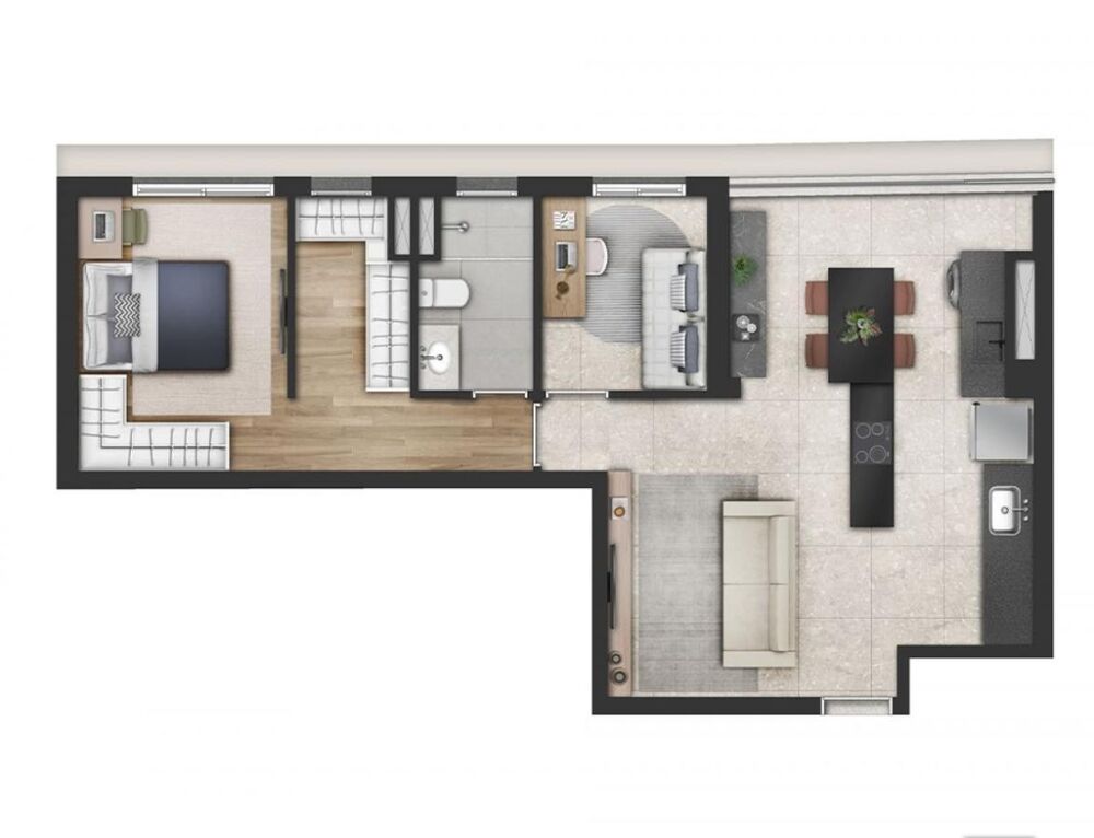 Apartamento, 2 quartos, 63 m² - Foto 3