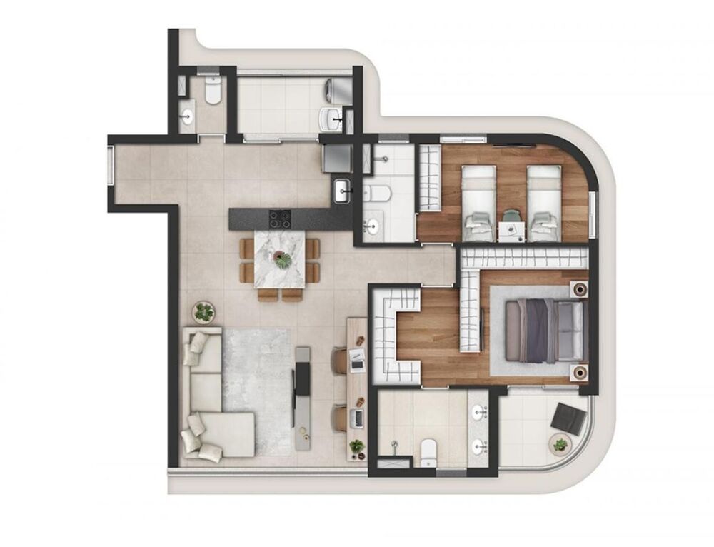 Apartamento, 2 quartos, 63 m² - Foto 7