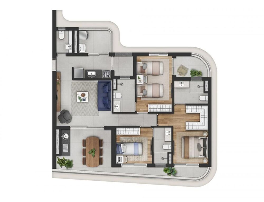 Apartamento, 2 quartos, 63 m² - Foto 8