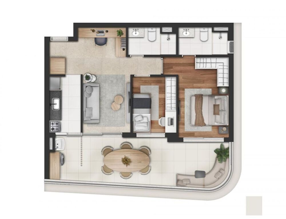 Apartamento, 2 quartos, 63 m² - Foto 16