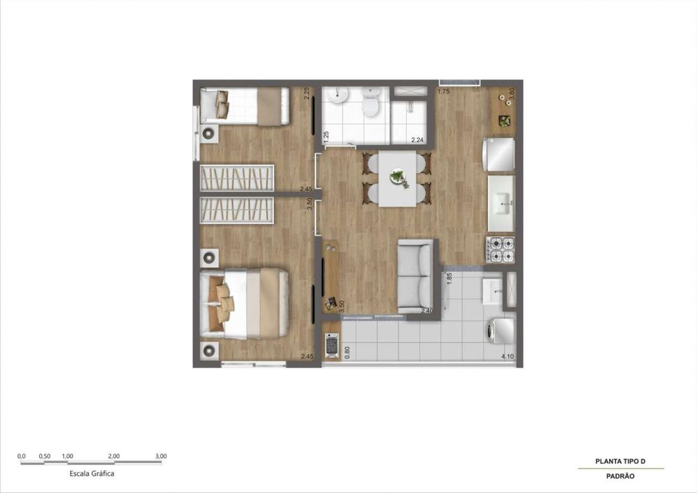 Apartamento à venda com 2 quartos, 37m² - Foto 26