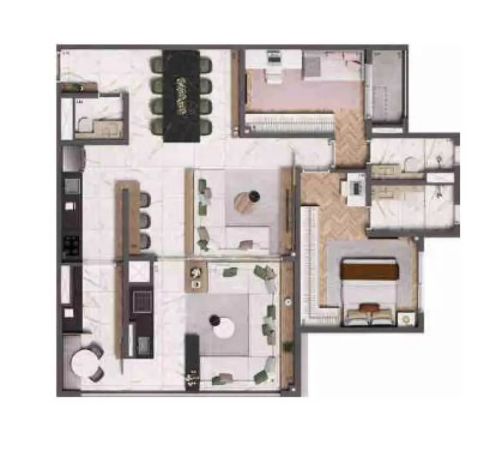 Apartamento, 2 quartos, 75 m² - Foto 4