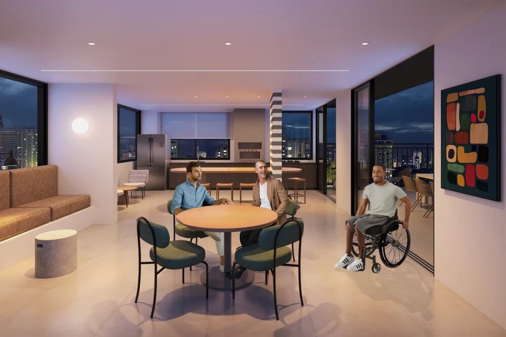 Apartamento, 2 quartos, 37 m² - Foto 2