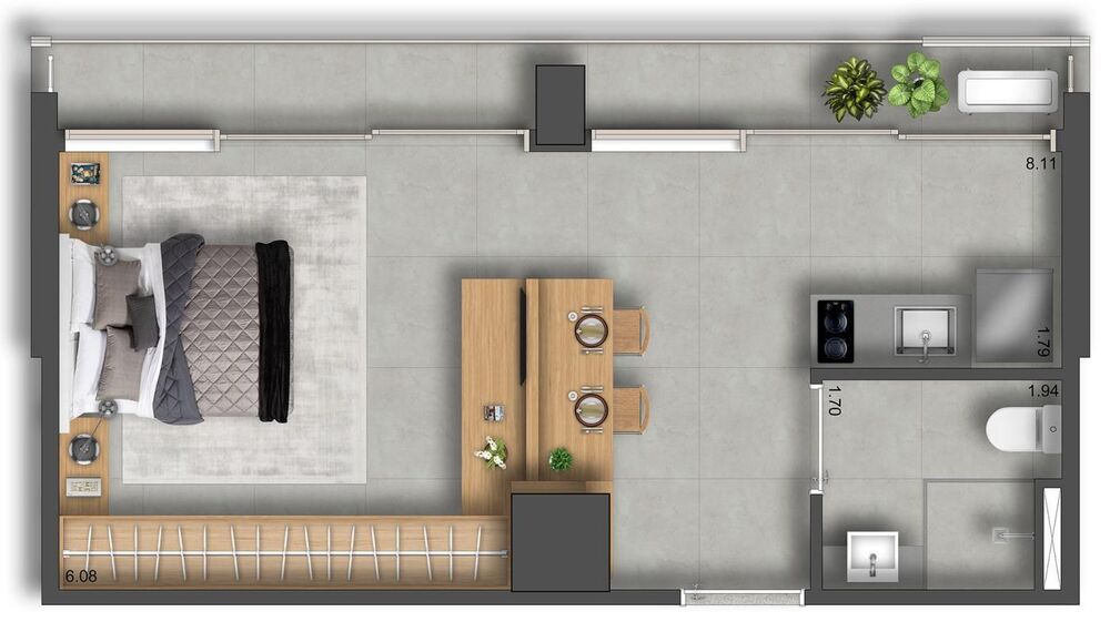Apartamento, 2 quartos, 137 m² - Foto 7