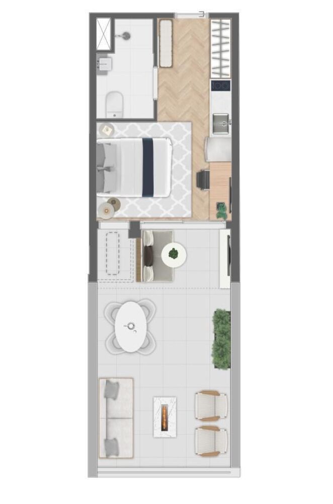 Apartamento, 1 quarto, 26 m² - Foto 17