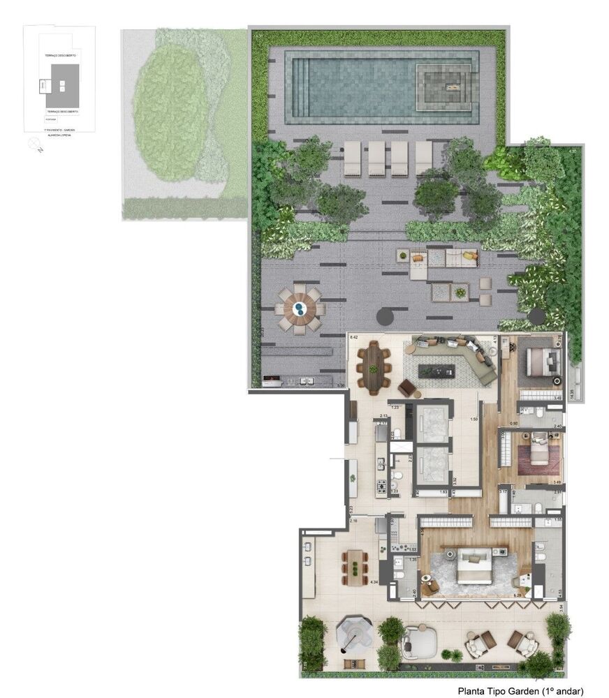 Apartamento, 3 quartos, 585 m² - Foto 7