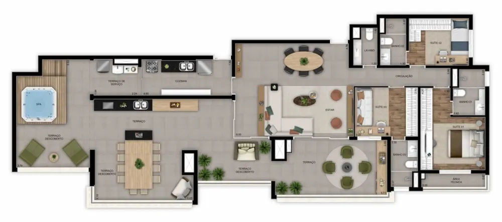 Apartamento, 2 quartos, 64 m² - Foto 12
