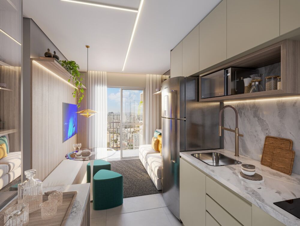 Apartamento, 2 quartos, 34 m² - Foto 12