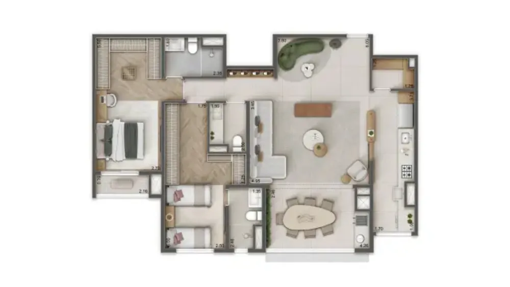 Apartamento, 3 quartos, 106 m² - Foto 11