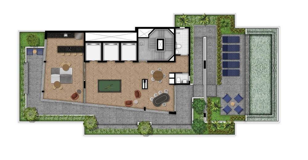 Apartamento, 1 quarto, 33 m² - Foto 1