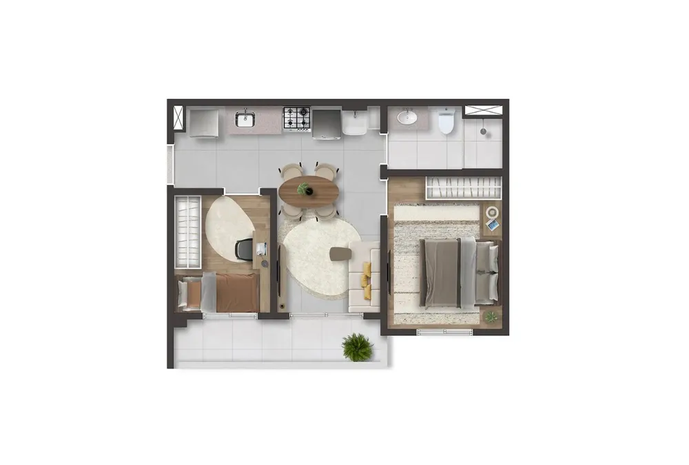 Apartamento, 1 quarto, 26 m² - Foto 8