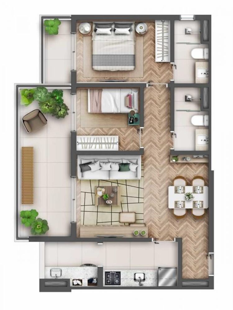 Apartamento, 1 quarto, 26 m² - Foto 6