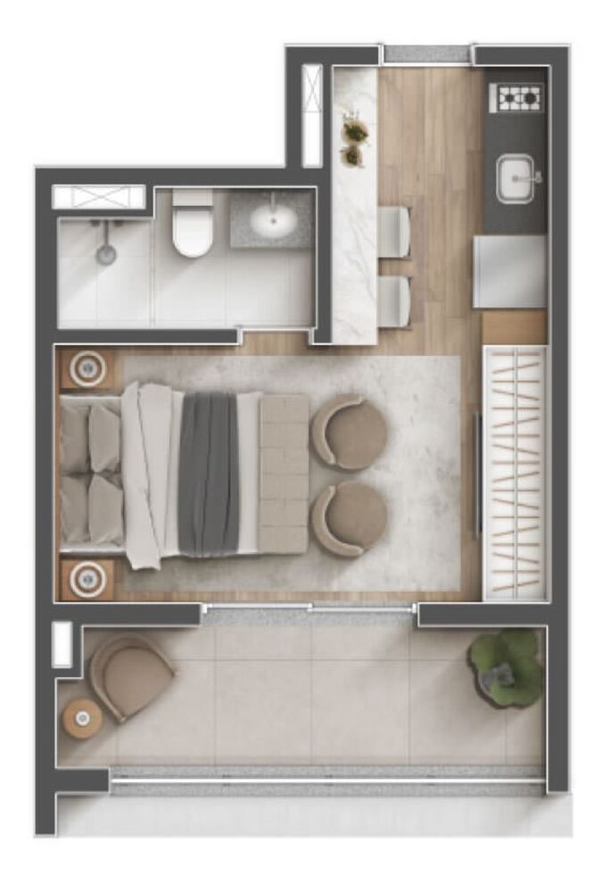 Apartamento, 2 quartos, 64 m² - Foto 4