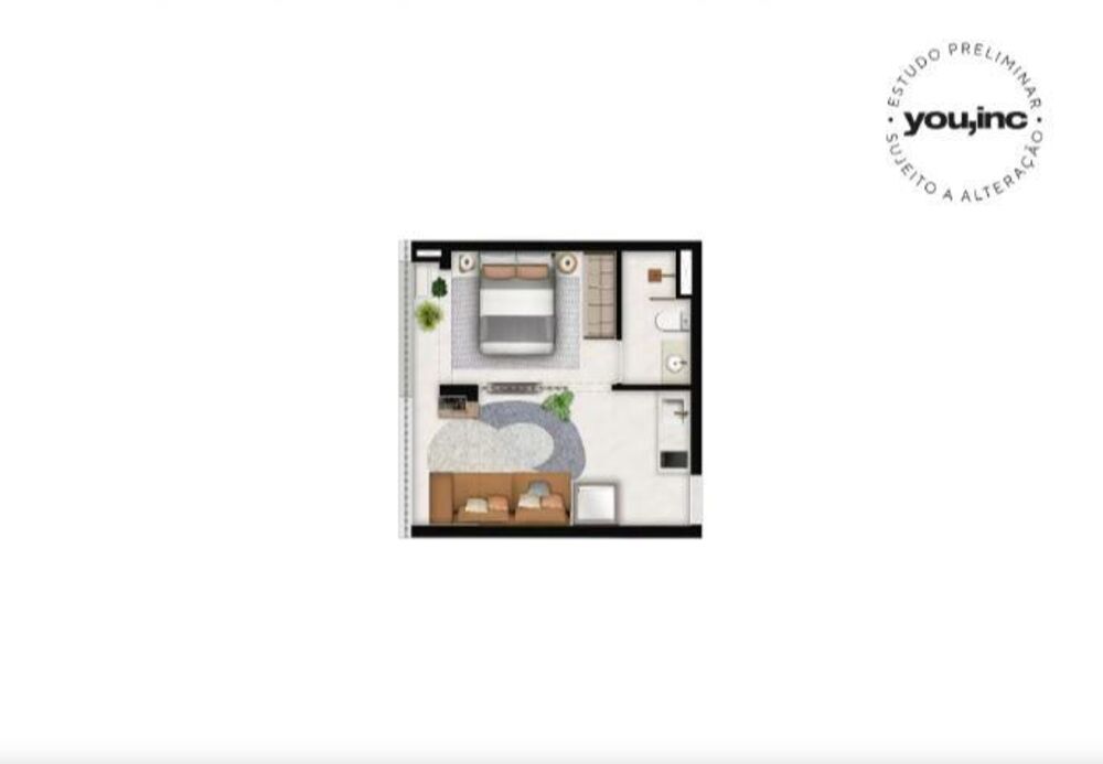 Apartamento, 1 quarto, 23 m² - Foto 21