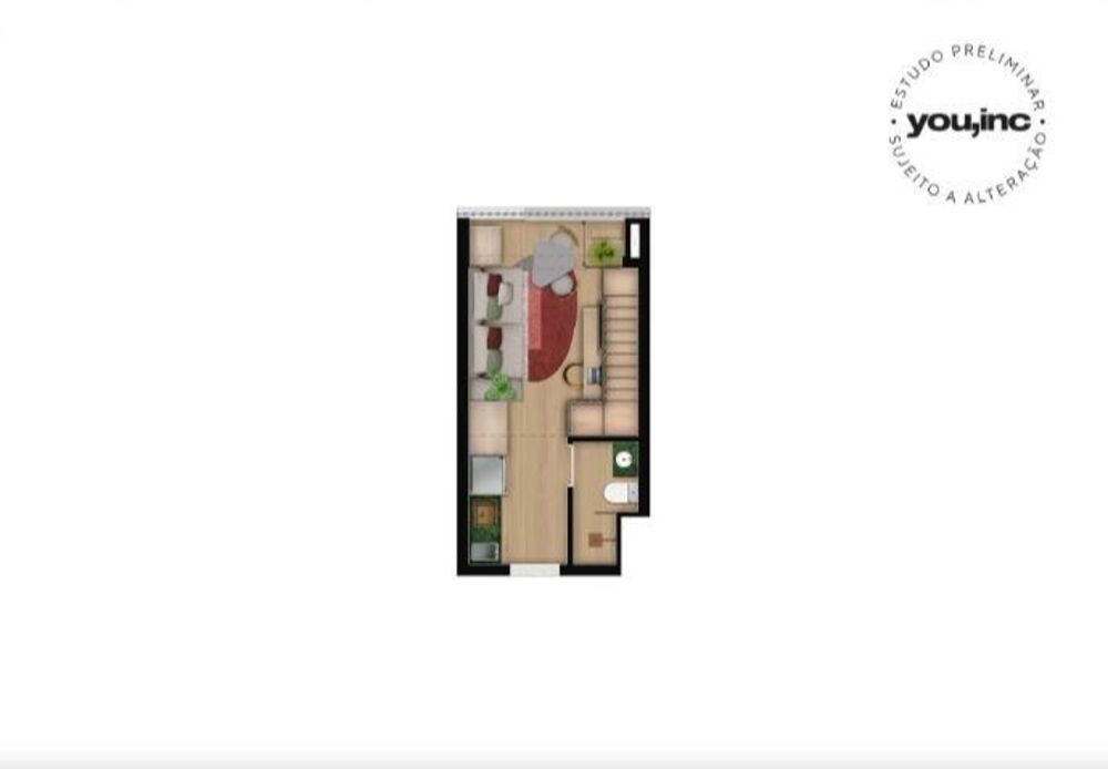 Apartamento, 1 quarto, 23 m² - Foto 18