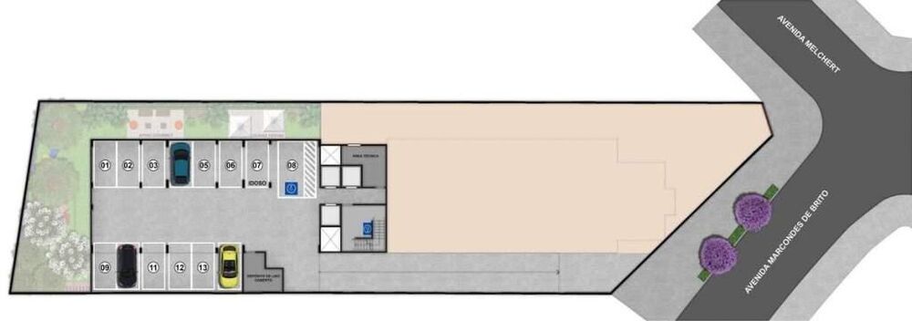 Apartamento, 2 quartos, 33 m² - Foto 1