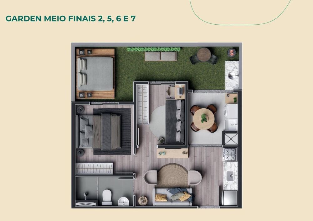 Apartamento, 2 quartos, 37 m² - Foto 13