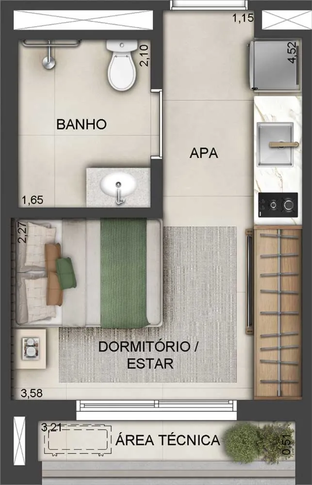 Apartamento, 4 quartos, 261 m² - Foto 23