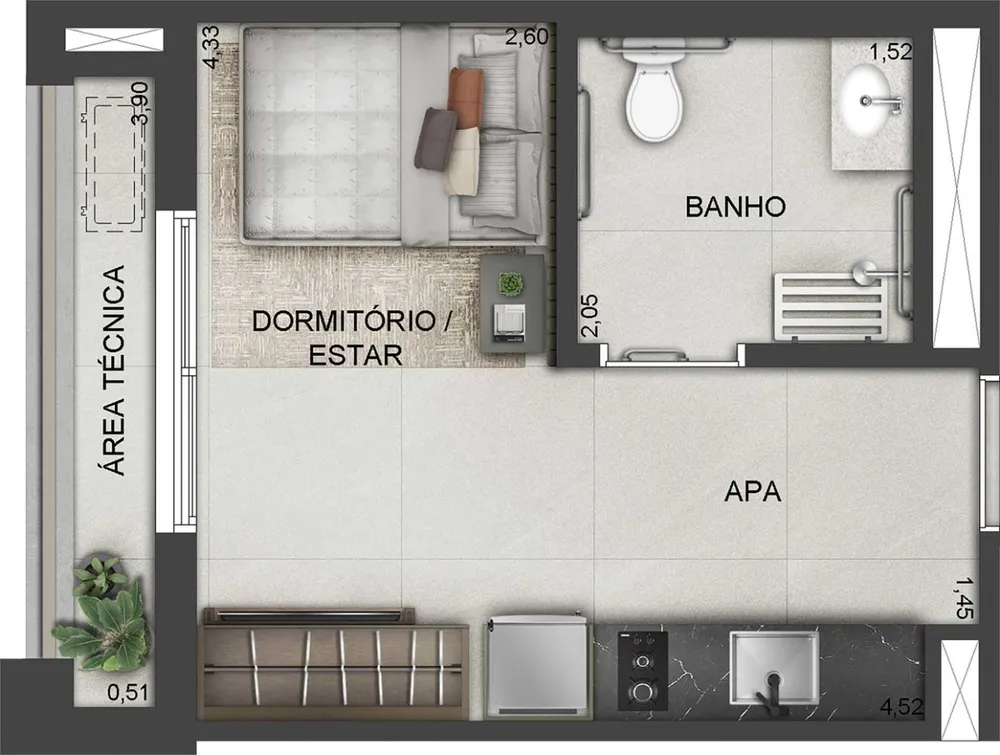 Apartamento, 4 quartos, 261 m² - Foto 22