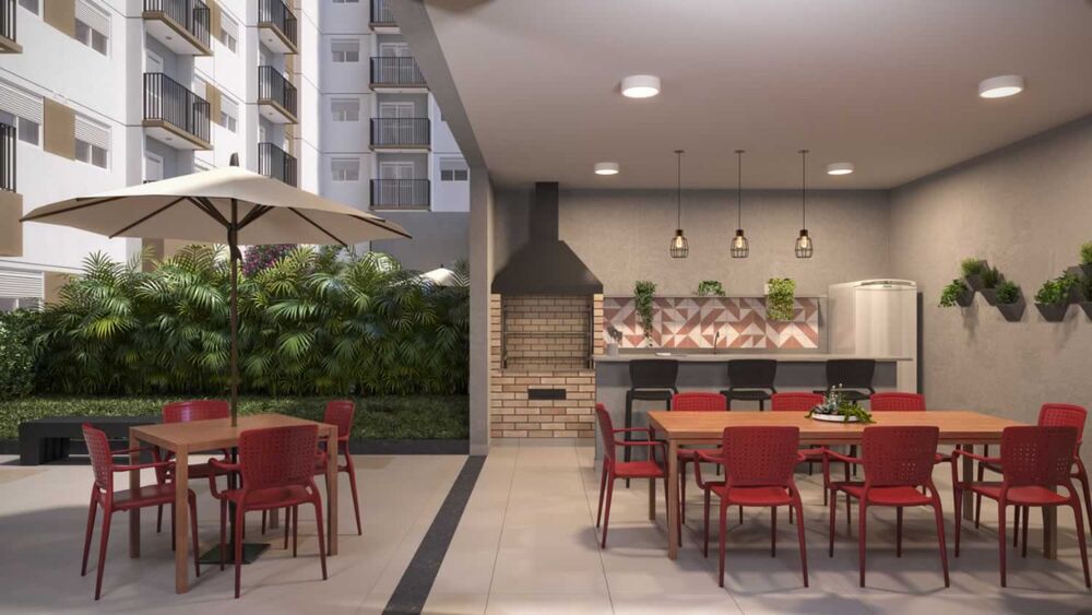 Apartamento à venda com 2 quartos, 34m² - Foto 3