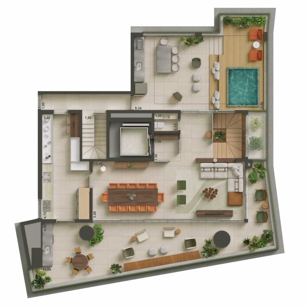 Apartamento, 3 quartos, 219 m² - Foto 3