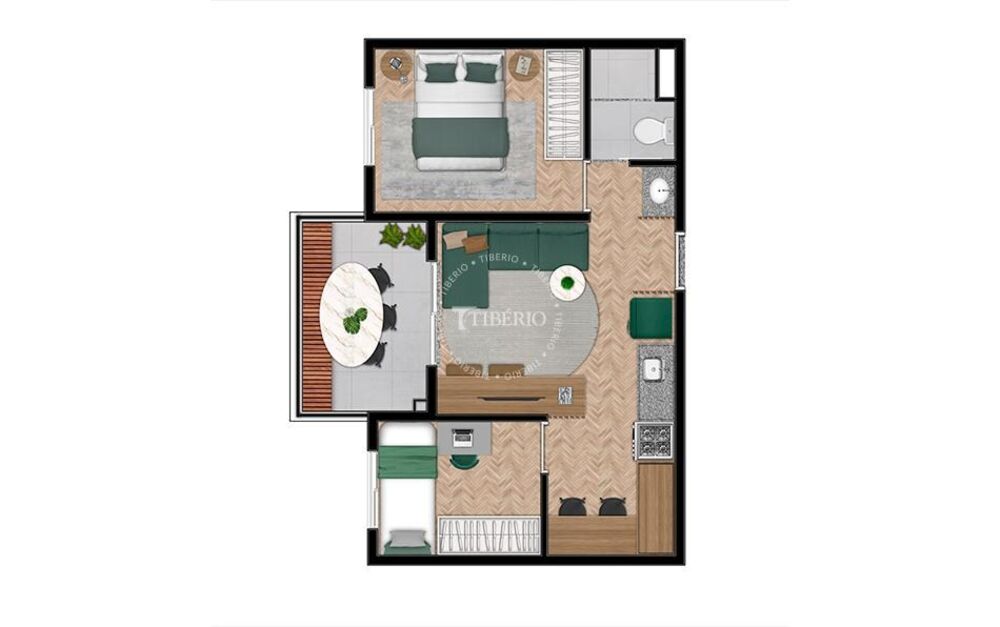 Apartamento à venda com 1 quarto, 35m² - Foto 22