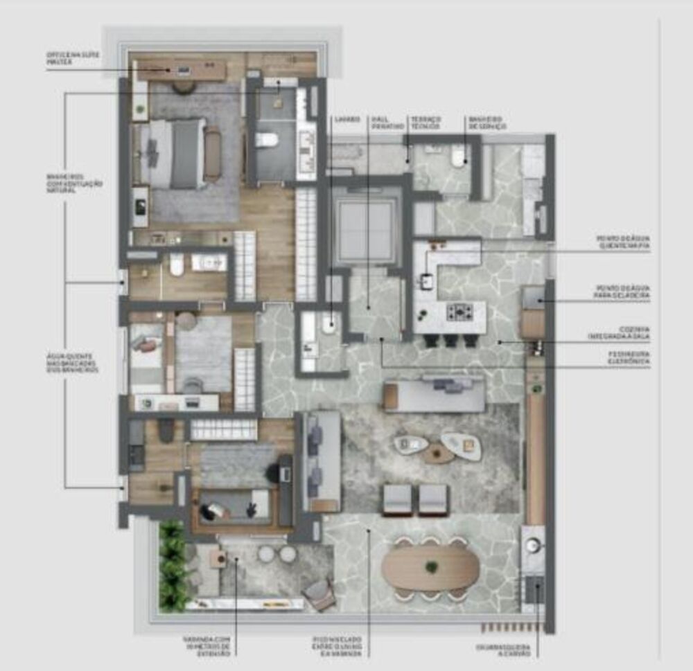 Apartamento, 1 quarto, 27 m² - Foto 1